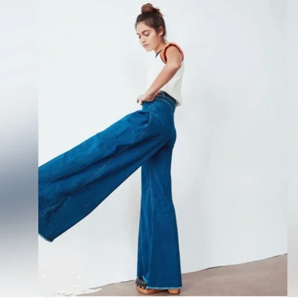 Free People wide leg Santa Cruz jeans SOLD OUT